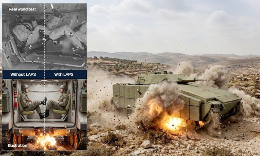 Quân sự thế giới hôm nay (14-6): Israel phát triển “bộ ba” bảo vệ xe bọc thép

